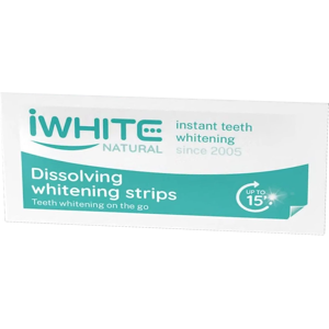 Iwhite Tiras blanqueadoras de disolución natural 28 un.