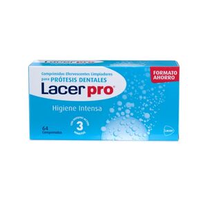 Lacer Pro Comprimidos Efervescentes Limpiadores 64comp