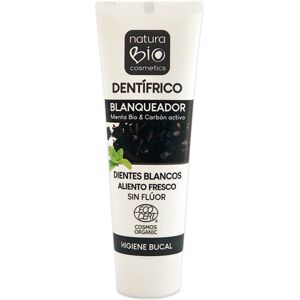 NaturaBIO Cosmetics Dentífrico blanqueador sin flúor