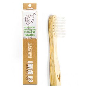 BioBambú Cepillo de dientes de bambú para niños