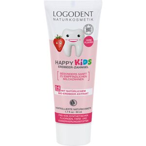 Logona Gel dental de Fresa para niños Logodent Happy Kids