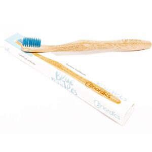 Nordics Cepillo de dientes de bambú para adultos - azul