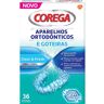 Corega Pastillas limpiadoras Ortodoncia y canalones 36&nbsp;un.