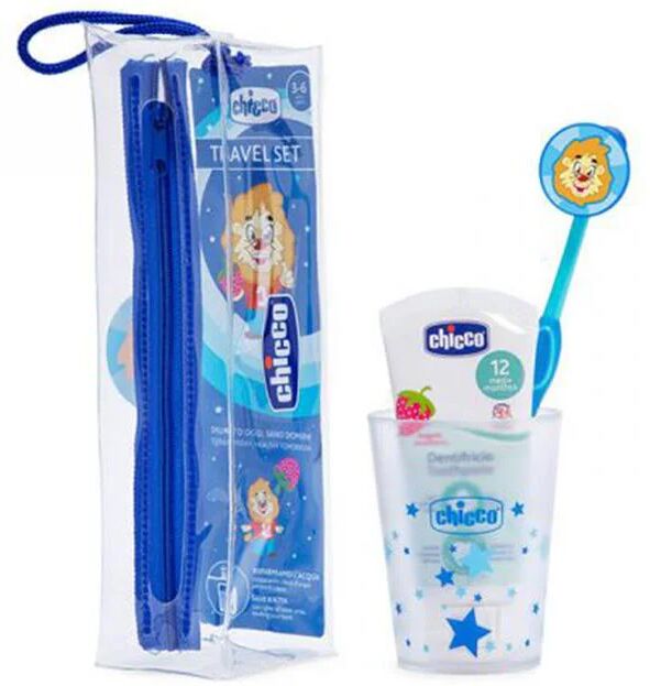 Chicco Boy Set Higiene Bucal 3 a 6 Años Azul