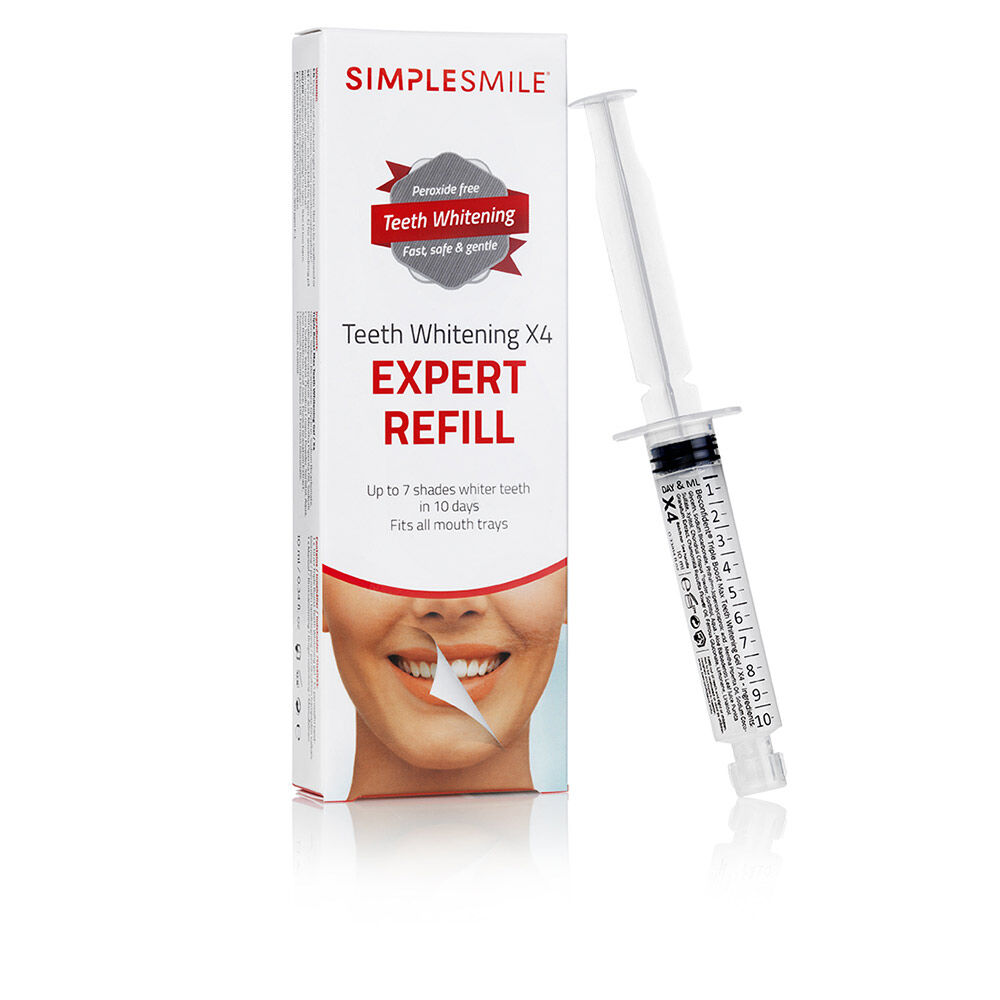 Beconfident SIMPLESMILE® teeth whitening X4 expert recarga 1 u
