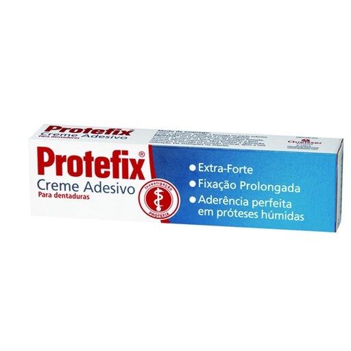Protefix Crema adhesiva extra fuerte para prótesis dentales 40mL NO FLAVOUR