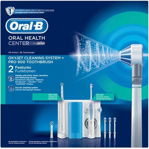 Oral-B Oral B Pack Oxyjet Irrigador Dental + Cepillo de Dientes Eléctrico Pro 900