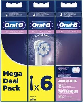 Oral-B Sensitive Clean Brush Head Recambio 6uds