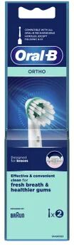 Oral-B Cepillo Dental Eléctrico Recambio Ortho Care 2uds