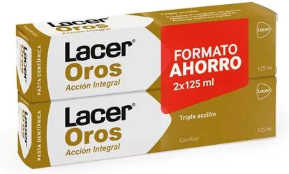 Lacer Oros Acción Integral Pasta Dentífrica 2x125ml