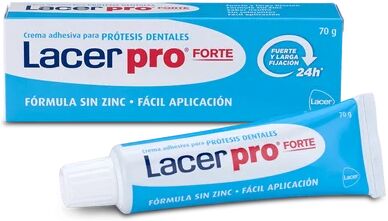 Lacer Pro Forte Crema Adhesiva para Prótesis Dentales 70g