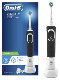 Braun Cepillo dental Braun Vitality Crossaction Negro