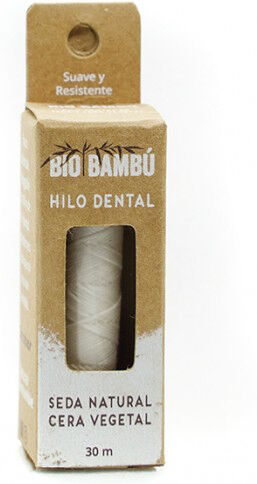 BioBambú Hilo dental de seda natural