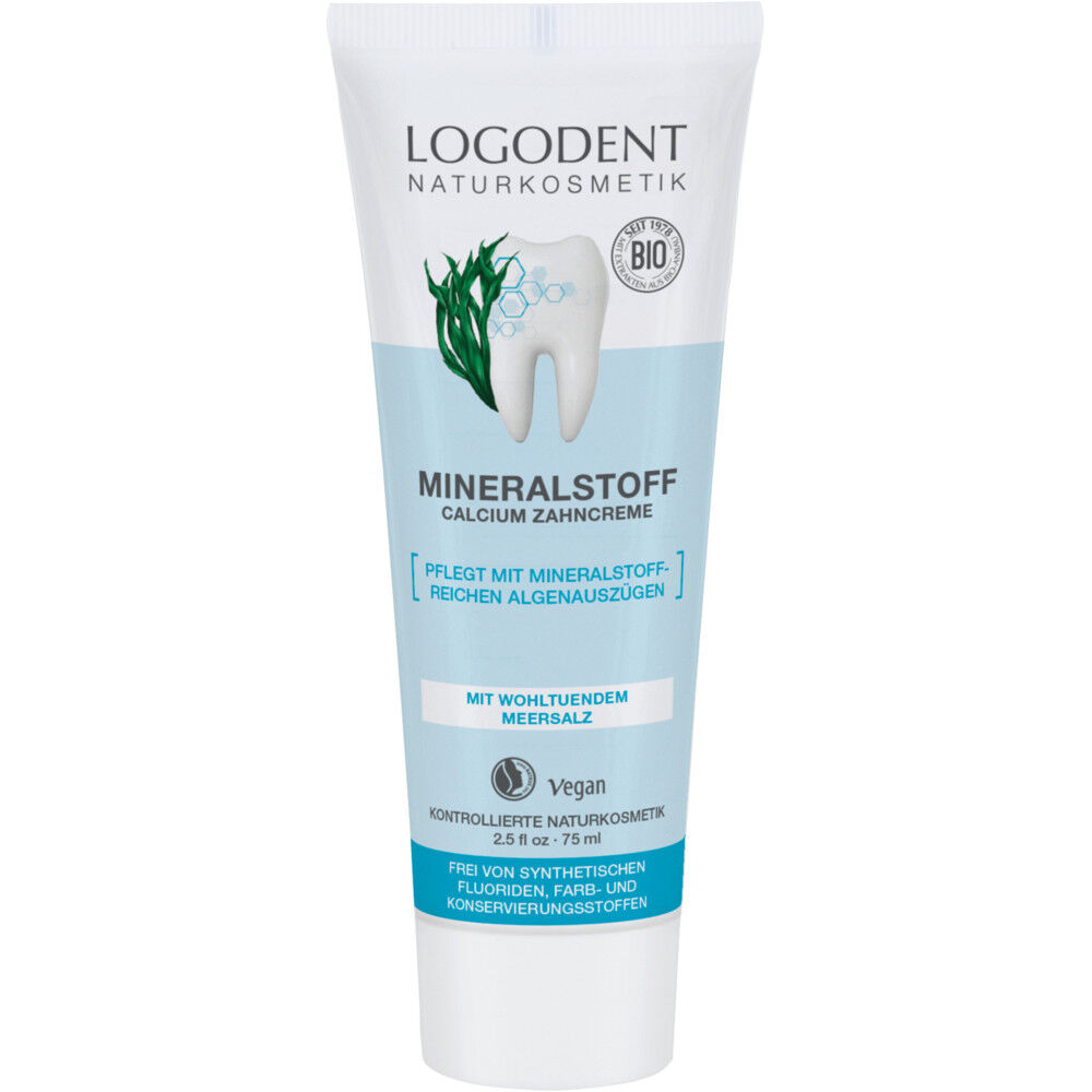 Logona Dentífrico mineral con calcio Logodent