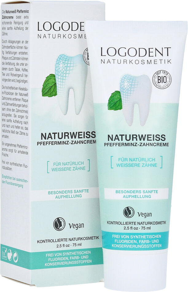 Logona Crema dental blanqueadora Naturweiss Logodent