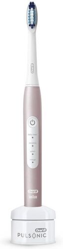 Blomus Cepillo de Dientes Eléctrico BRAUN Oral-B Pulsonic Slim Luxe 4000 Rosa Dorado (31.000 rpm)