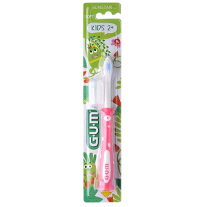 Gum Brosse à Dents Kids +3 ans Souple - Publicité