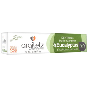 Argiletz Dentifrice Eucalyptus Bio 75ml - Publicité