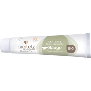 Argiletz Dentifrice Sauge 75ml - Publicité