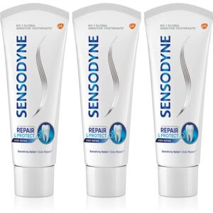 Repair & Protect dentifrice pour dents sensibles 3x75 ml