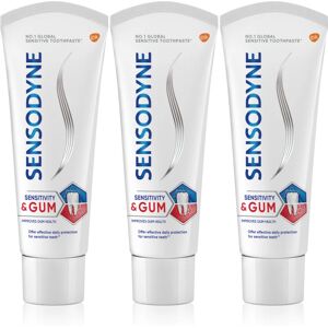 Sensitivity & Gum dentifrice pour dents sensibles Mint 3x75 ml