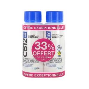 CB12 Bain de Bouche Lot de 2 x 250 ml - Lot 2 x 250 ml