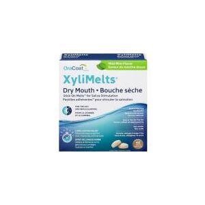 XyliMelts Bouche Seche Saveur Menthe Douce 40 Comprimes - Boîte 40 comprimes