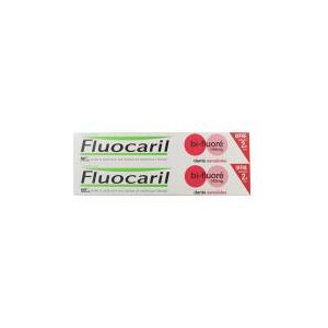 Fluocaril Dentifrice bi-Fluore Dents Sensibles 2 x 75 ml - Lot 2 x 75 ml