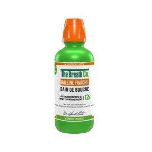 The Breath Co Bain de Bouche Haleine Fraîche Menthe Douce 500 ml - Flacon 500 ml - Publicité