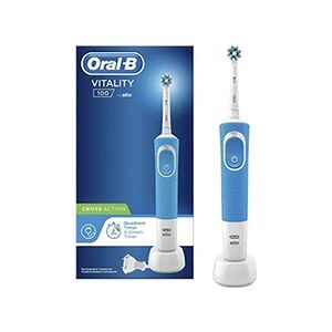 Oral B Vitality 100 brosse a dents électrique bleue - minuteur intégré - Publicité