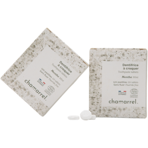 Chamarrel Dentifrice a croquer   Recharge   Certifie bio