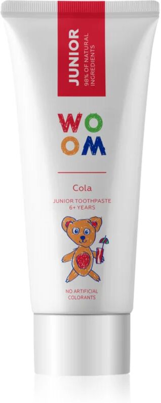 WOOM Junior Cola dentifrice pour enfants 50 ml