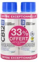 Cb12 Bain de Bouche Mint/Menthol 2 X 250 ml - Lot 2 x 250 ml