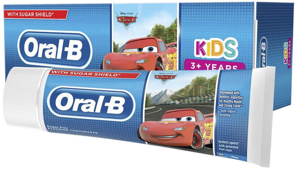 Oral-B Dentifrice Enfants 3 ans - Cars 75ml