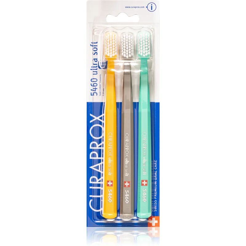 Curaprox 5460 Ultra Soft Ultra Soft Toothbrushes 3 pcs Colour Options 3 Ks