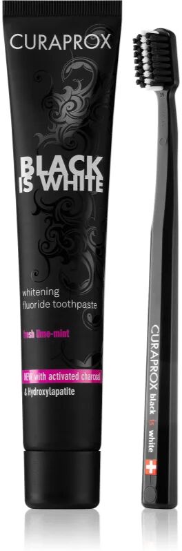 Curaprox Black is White Dental Care Set I.