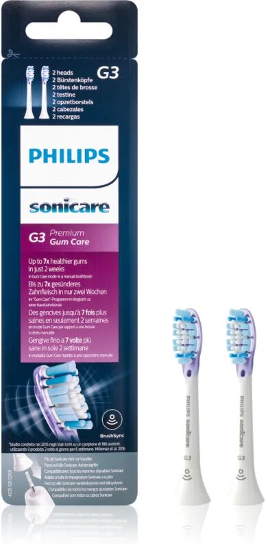 Philips Sonicare Premium Gum Care Standard HX9052/17 Replacement Heads For Toothbrush White