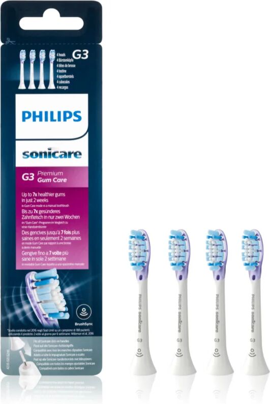 Philips Sonicare Premium Gum Care Standard HX9054/17 Replacement Heads For Toothbrush 4 Ks