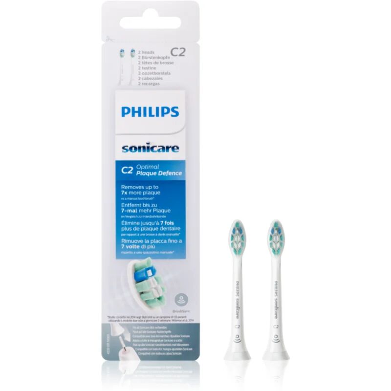 Philips Sonicare Optimal Plaque Defense Standard HX9022/10 Replacement Heads For Toothbrush HX9022/10 2 pc