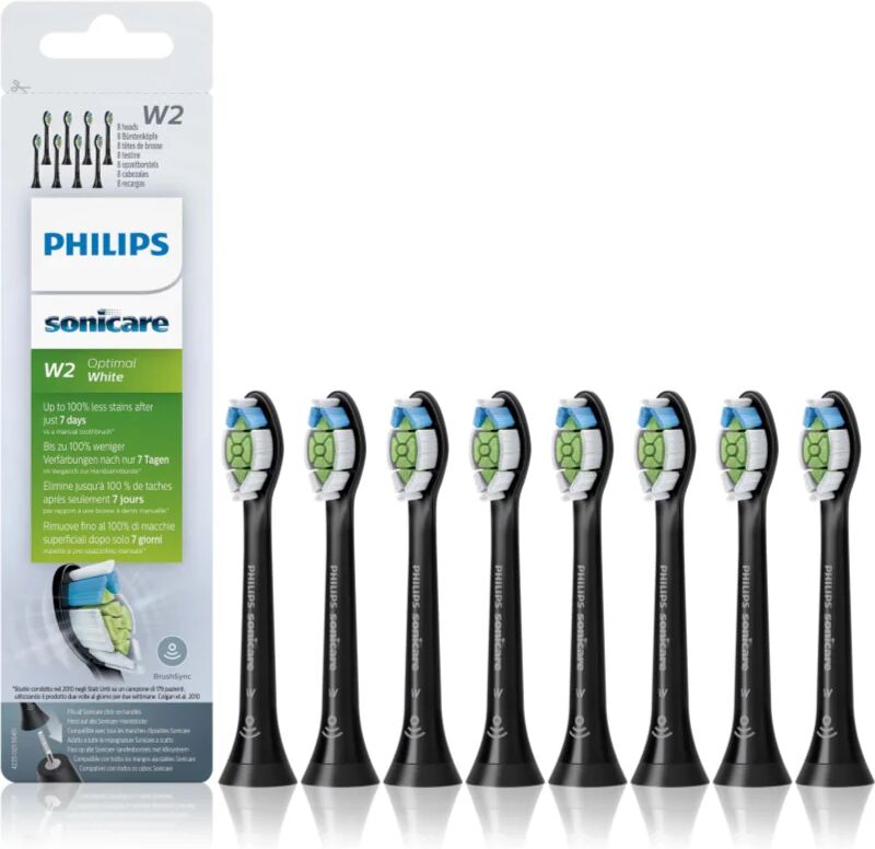 Philips Sonicare Optimal White HX6068/13 Replacement Heads For Toothbrush 8 Ks