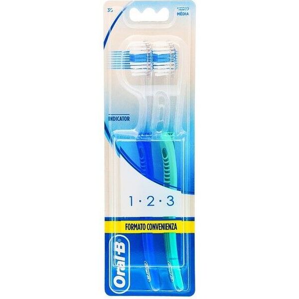 procter & gamble srl oral-b 2x spazzolini indicator 35medio