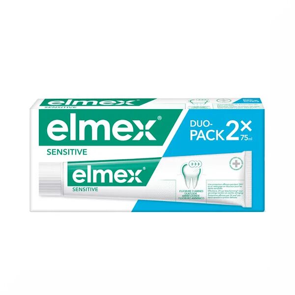 giuliani elmex dentifricio sensitive denti sensibili 2x75ml