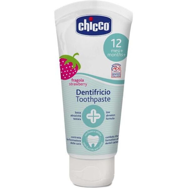 chicco dentifricio fragola 50ml 12m+