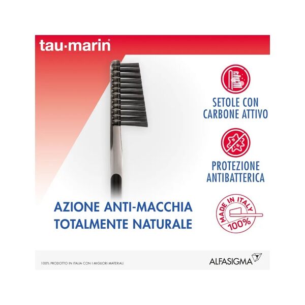 alfasigma spa taumarin spazzolino professional black con antibatterico