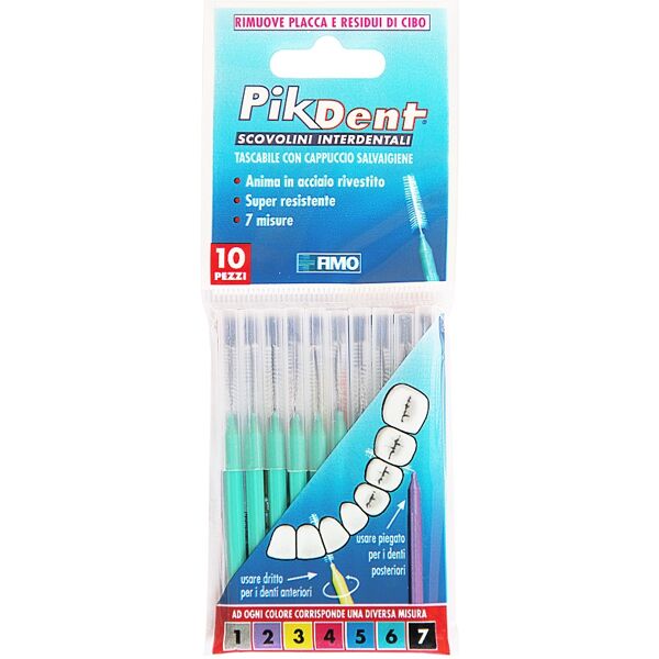 fimo srl pikdent scov.6 verde 1mm 10pz