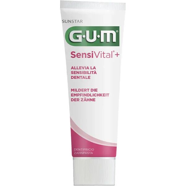 gum sensivital+ dentifricio denti sensibili 75 ml