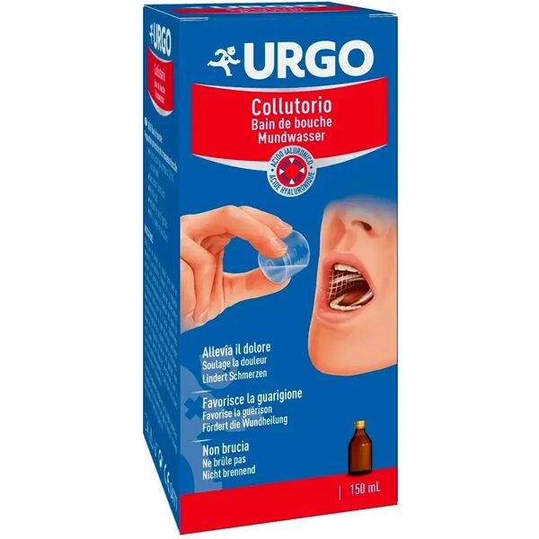 urgo collutorio afte e lesioni della bocca flacone 150 ml