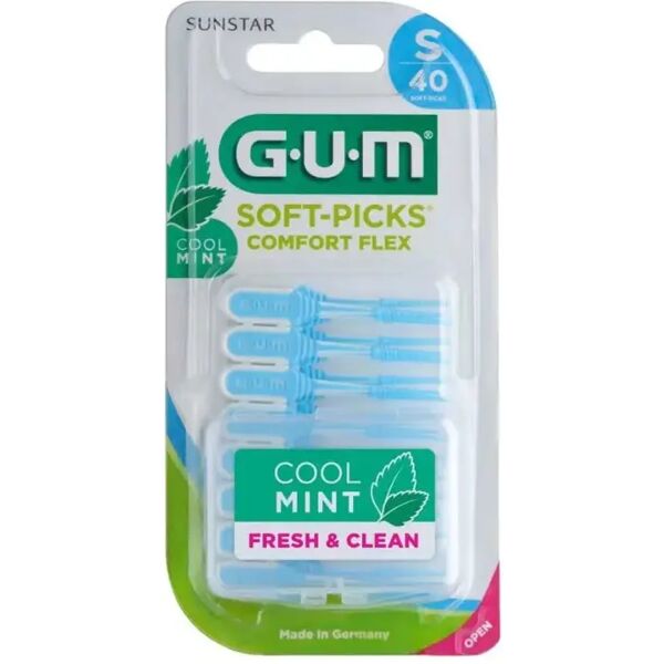 gum soft pick comfort flex menta fresca scovolino taglia small 40 pezzi