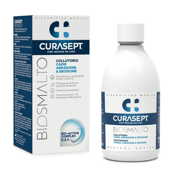 curasept biosmalto collutorio protezione carie 300 ml