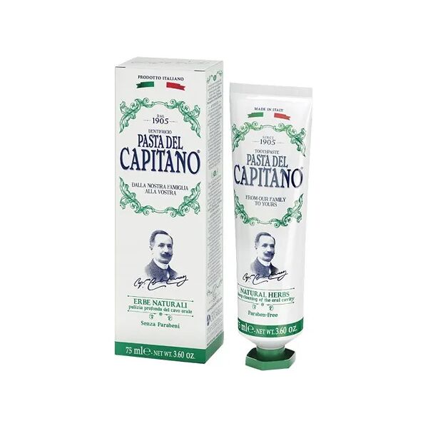 pasta del capitano 1905 dentifricio erbe naturali 75 ml